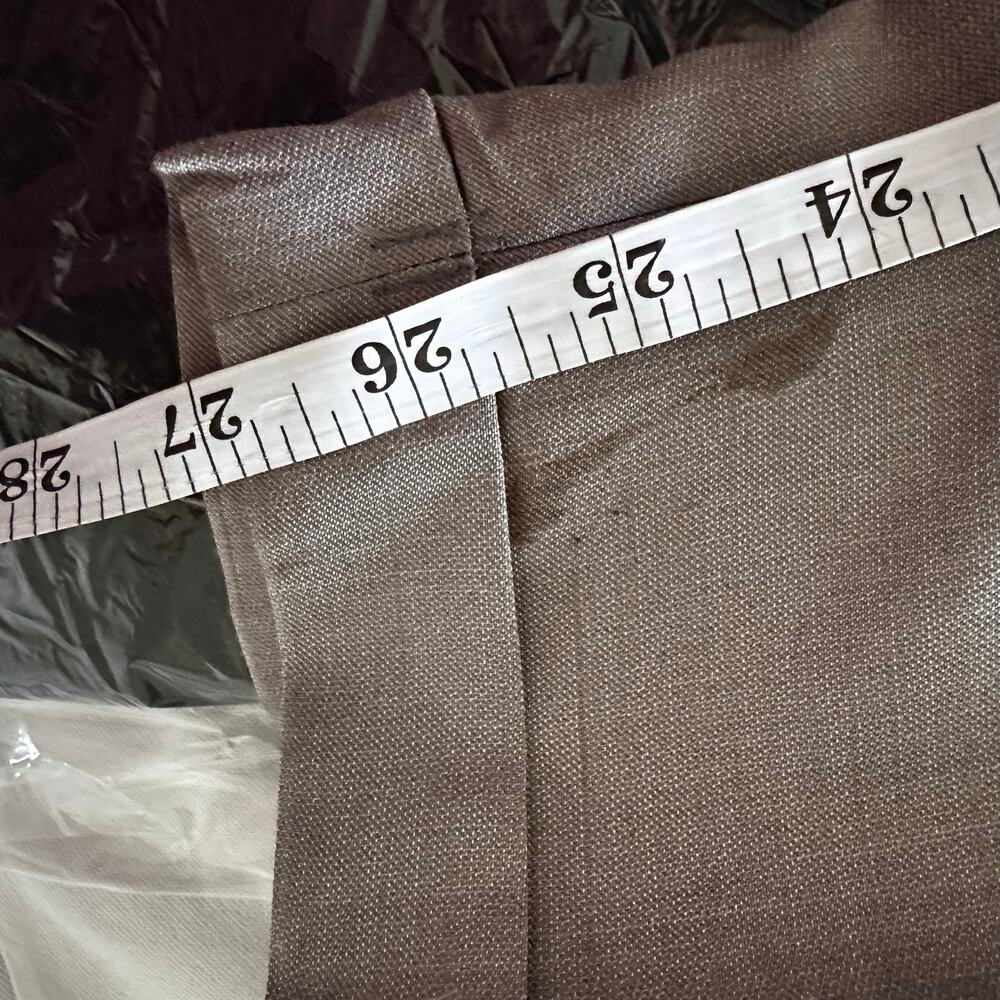 Men's Telex Tan Cuffed Dress Pants - 36x27 - Read! - Picture 6 of 6